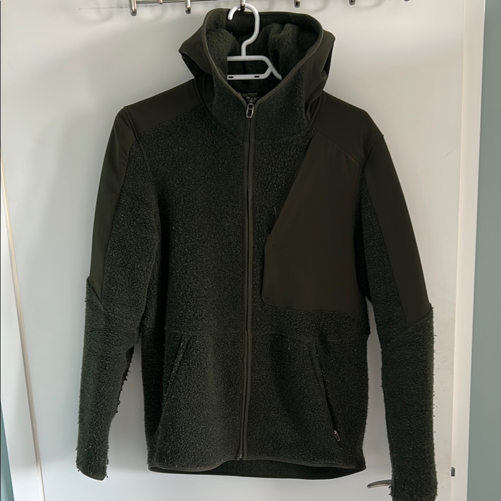 Lululemon Dark Green Fleece Jacket